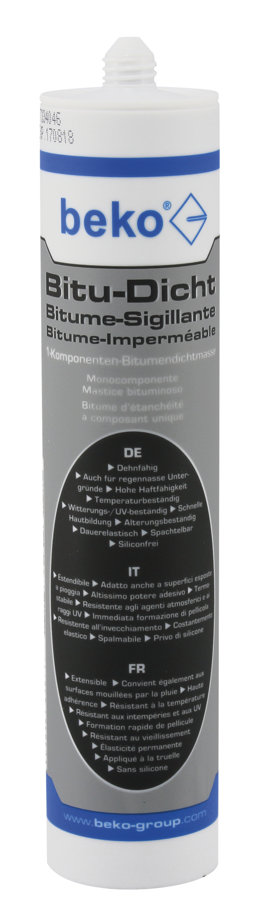 Bitu-Dicht Bitumendichtmasse - 310 ml schwarz