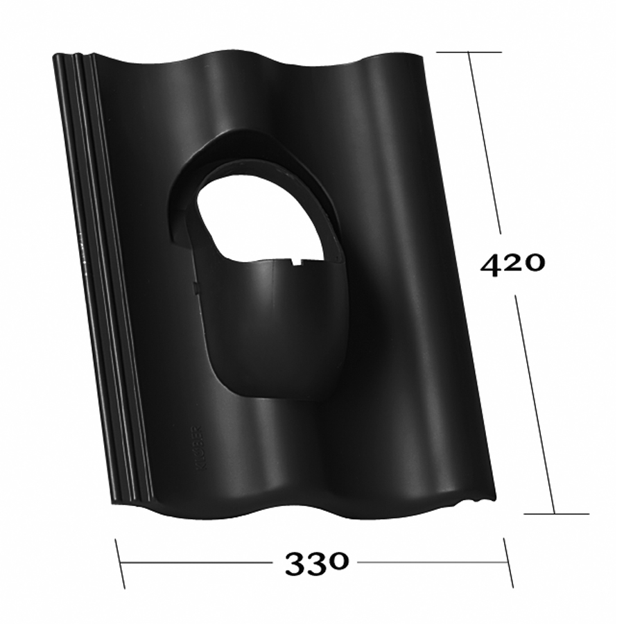 PVC - Grundplatte KE 0017 - Harzer + Sigma  grau