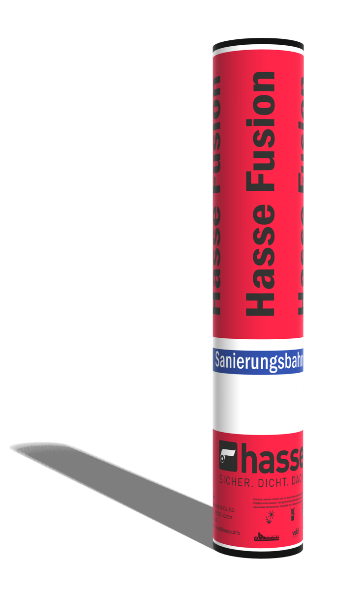Hassodritt Fusion E-S  5 qm - Sanierungsbahn basaltschwarz